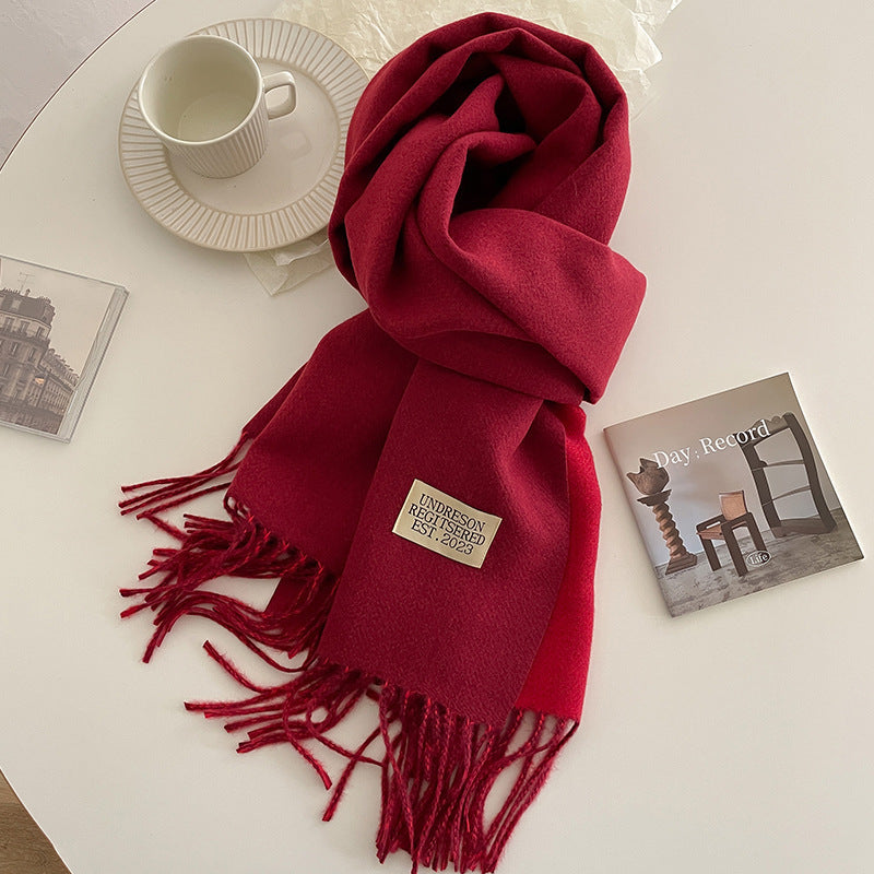 Soft artificial Cashmere Scarf | Elegant and Cozy for Any Occasion| Women's Winter collection