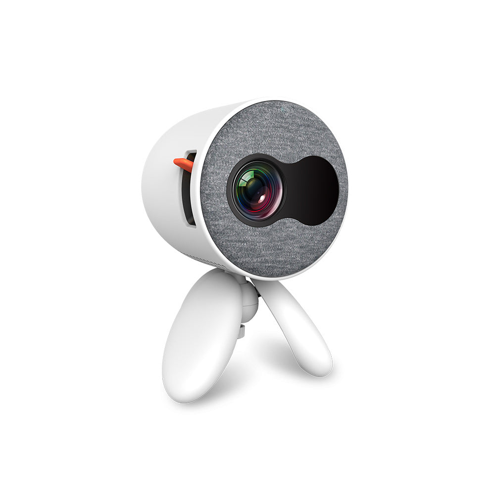 Portable HD Mini LED Projector for Home & Mobile Use – Rechargeable, Wireless, Compact Design