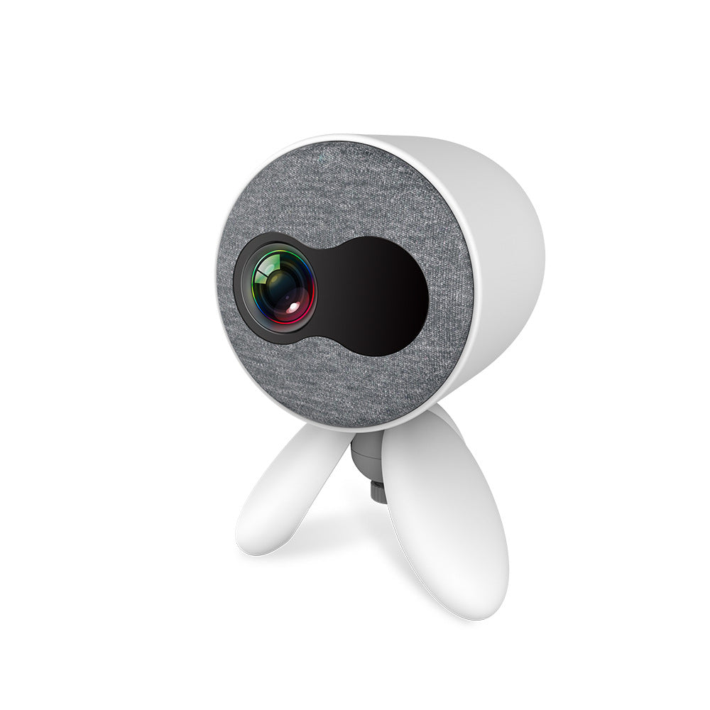 Portable HD Mini LED Projector for Home & Mobile Use – Rechargeable, Wireless, Compact Design