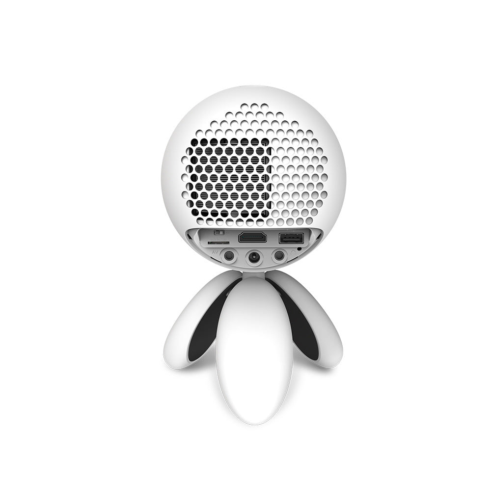 Portable HD Mini LED Projector for Home & Mobile Use – Rechargeable, Wireless, Compact Design