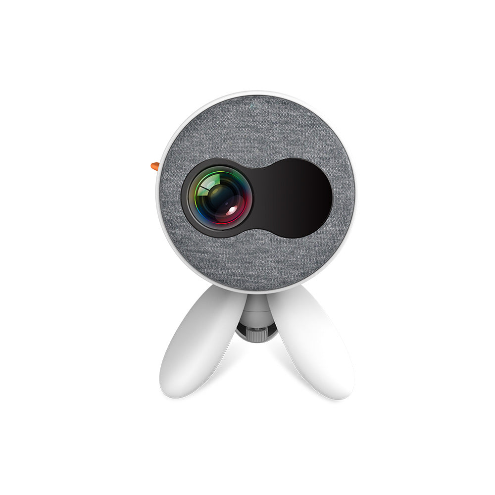 Portable HD Mini LED Projector for Home & Mobile Use – Rechargeable, Wireless, Compact Design