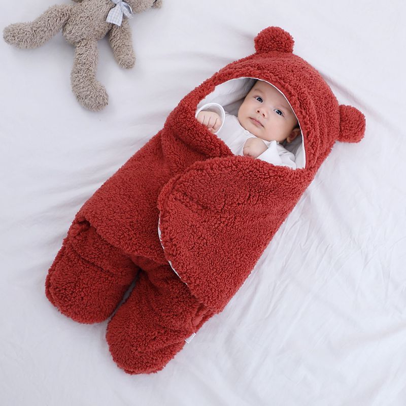 Baby Quilted Winter Sleeping Bag Wrap | Snuggly and Warm for Newborns |