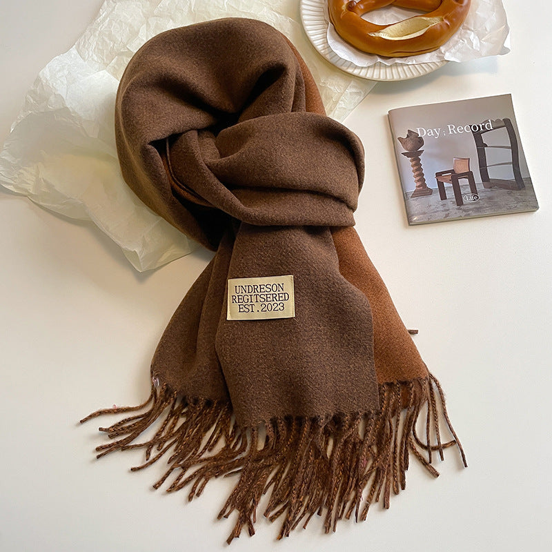 Soft artificial Cashmere Scarf | Elegant and Cozy for Any Occasion| Women's Winter collection