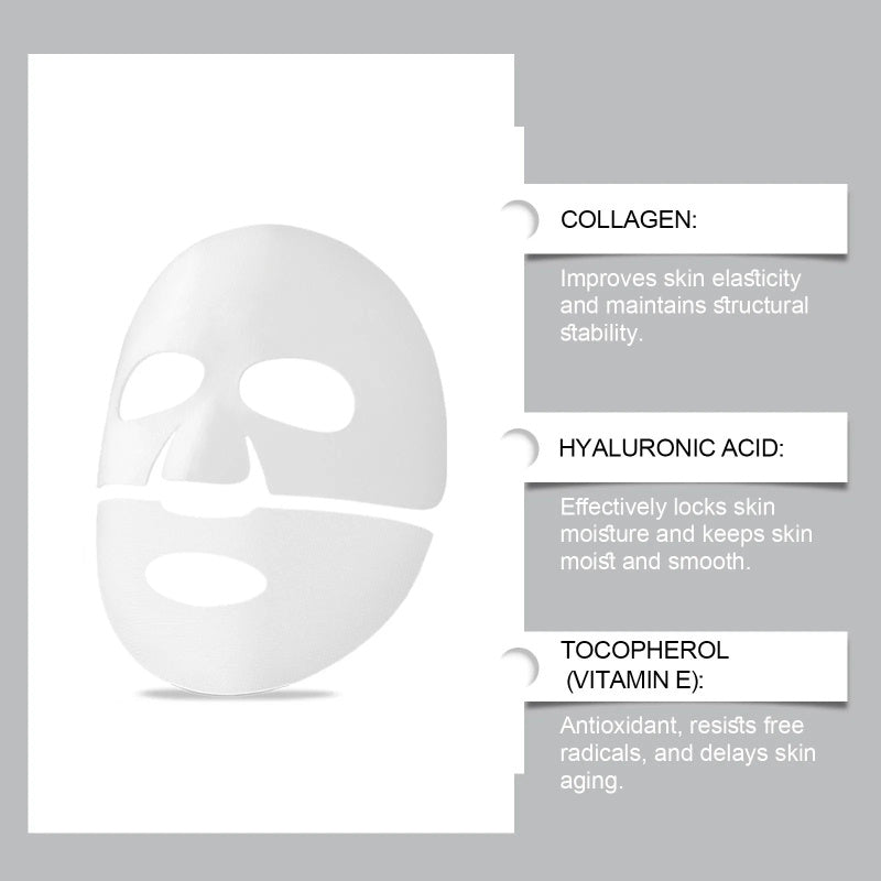 Bio Collagen Deep Hydration Face Mask – Overnight Moisturizing & Anti-Aging Care