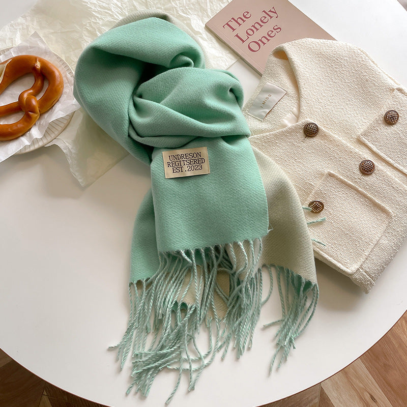 Soft artificial Cashmere Scarf | Elegant and Cozy for Any Occasion| Women's Winter collection
