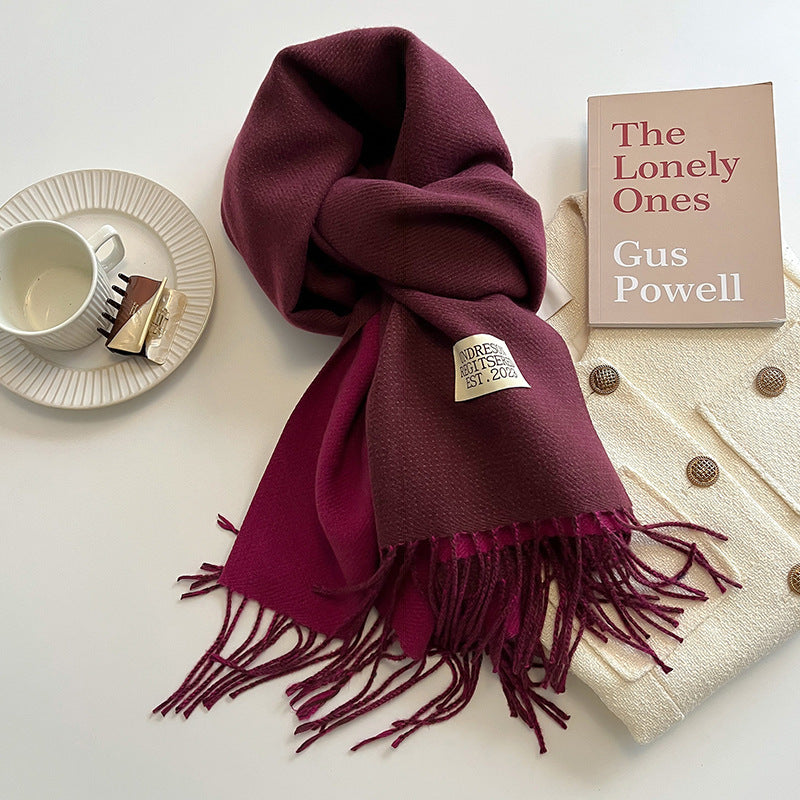 Soft artificial Cashmere Scarf | Elegant and Cozy for Any Occasion| Women's Winter collection