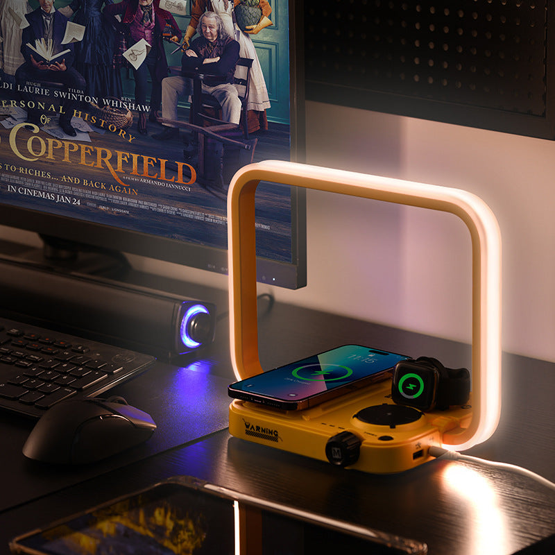 ๐ Multifunctional Wireless Charger lamp; Night Lamp โ Charge, Light, and Delight!