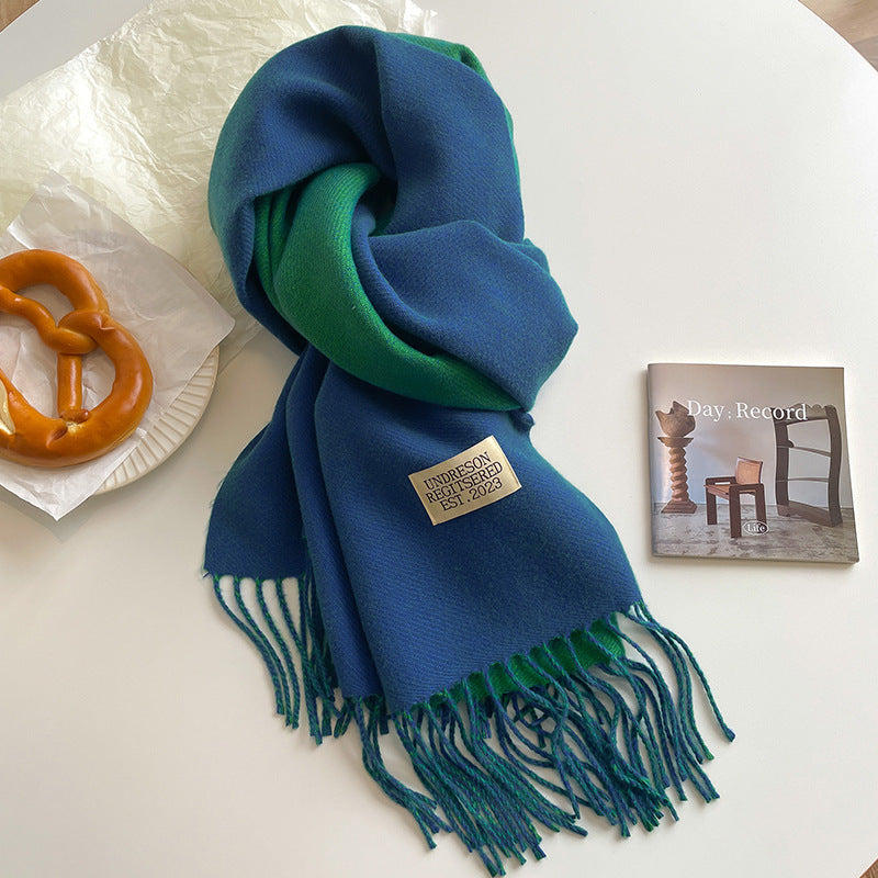 Soft artificial Cashmere Scarf | Elegant and Cozy for Any Occasion| Women's Winter collection