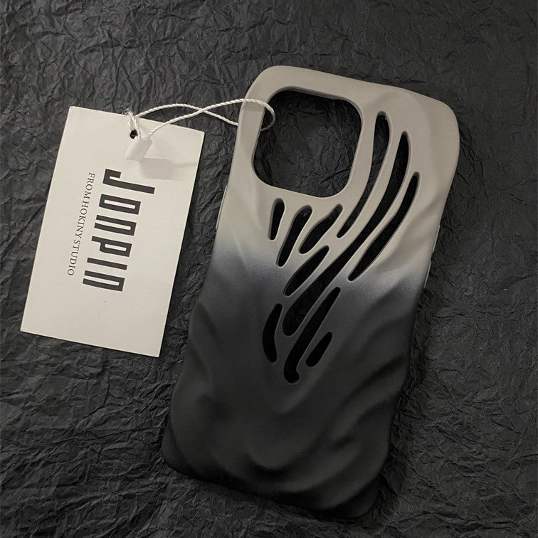 Irregular Heat Dissipation Hollow Soft Rubber Phone Case | Cartoon Cute with Anti-Drop Protection