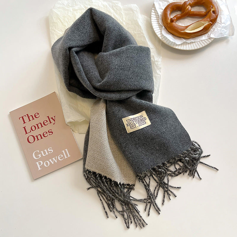 Soft artificial Cashmere Scarf | Elegant and Cozy for Any Occasion| Women's Winter collection