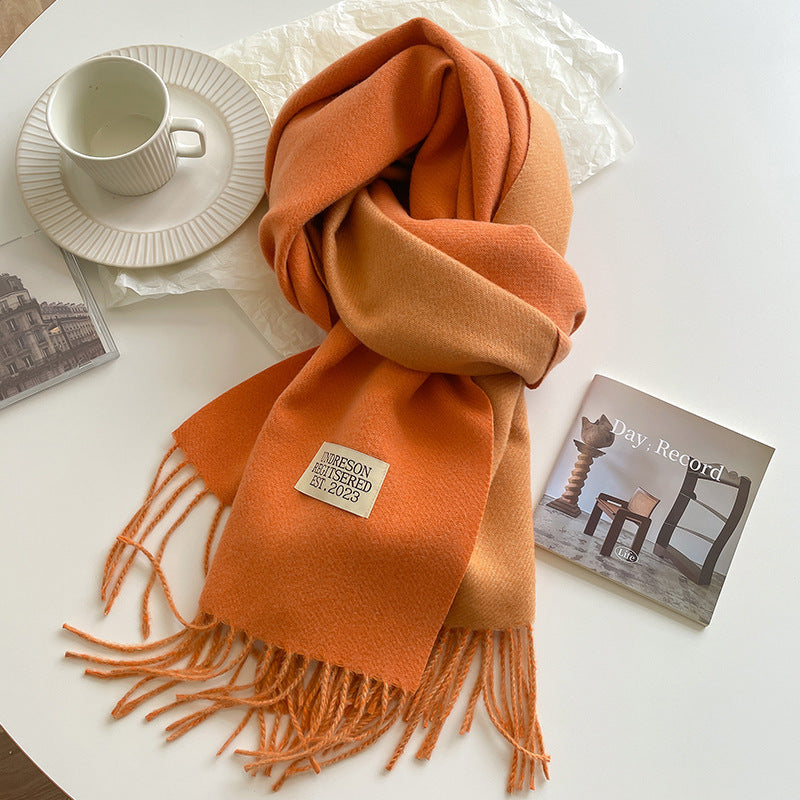 Soft artificial Cashmere Scarf | Elegant and Cozy for Any Occasion| Women's Winter collection