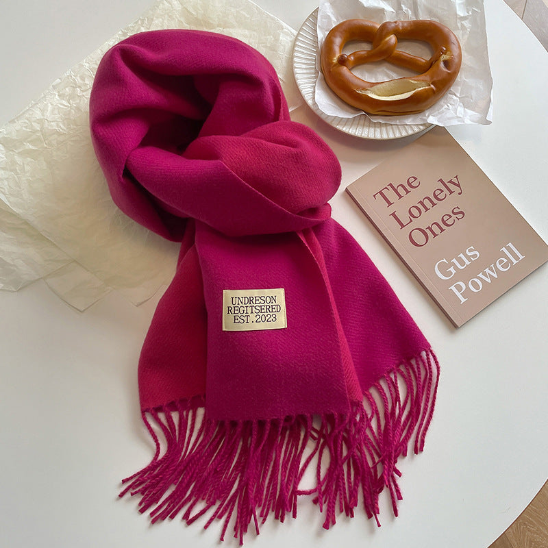 Soft artificial Cashmere Scarf | Elegant and Cozy for Any Occasion| Women's Winter collection
