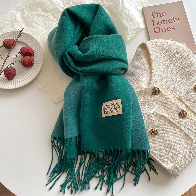 Soft artificial Cashmere Scarf | Elegant and Cozy for Any Occasion| Women's Winter collection