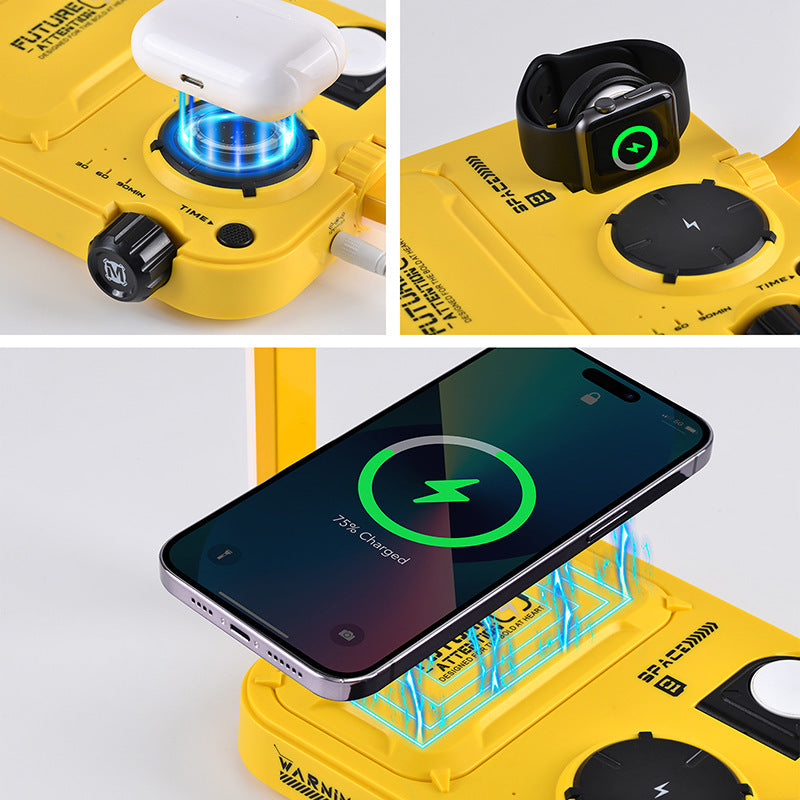๐ Multifunctional Wireless Charger lamp; Night Lamp โ Charge, Light, and Delight!
