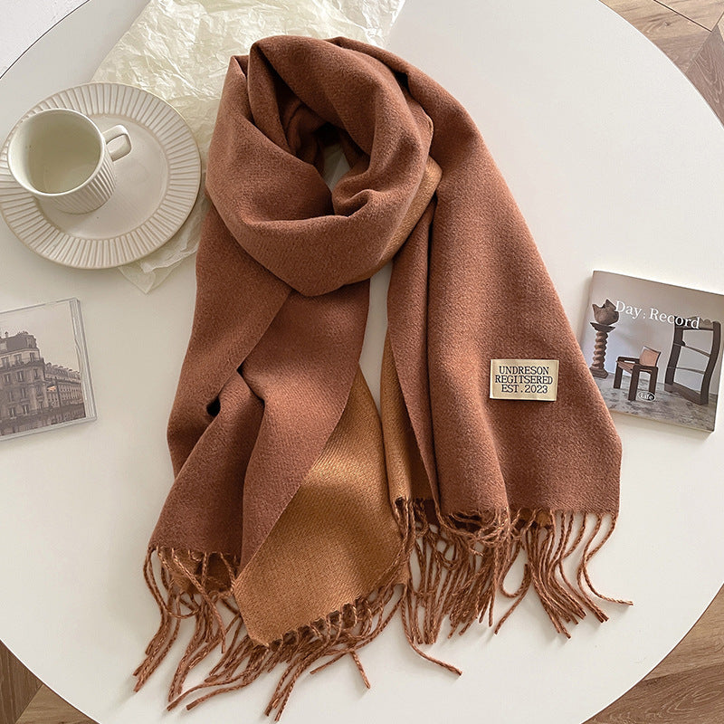 Soft artificial Cashmere Scarf | Elegant and Cozy for Any Occasion| Women's Winter collection
