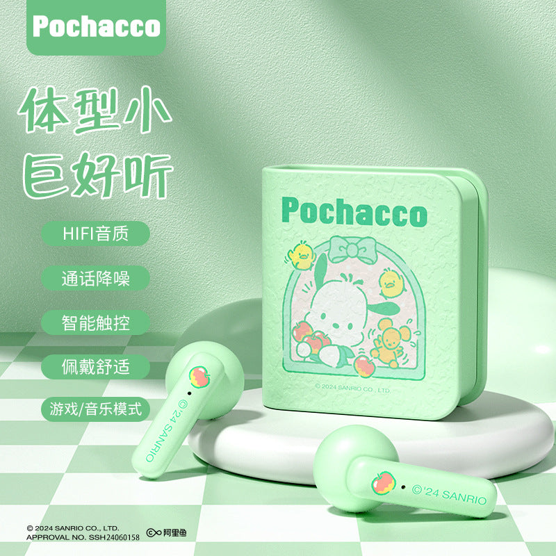 π§ Sanrio Cartoon Wireless Bluetooth Earphones β Cute, Comfy & Long-lasting!