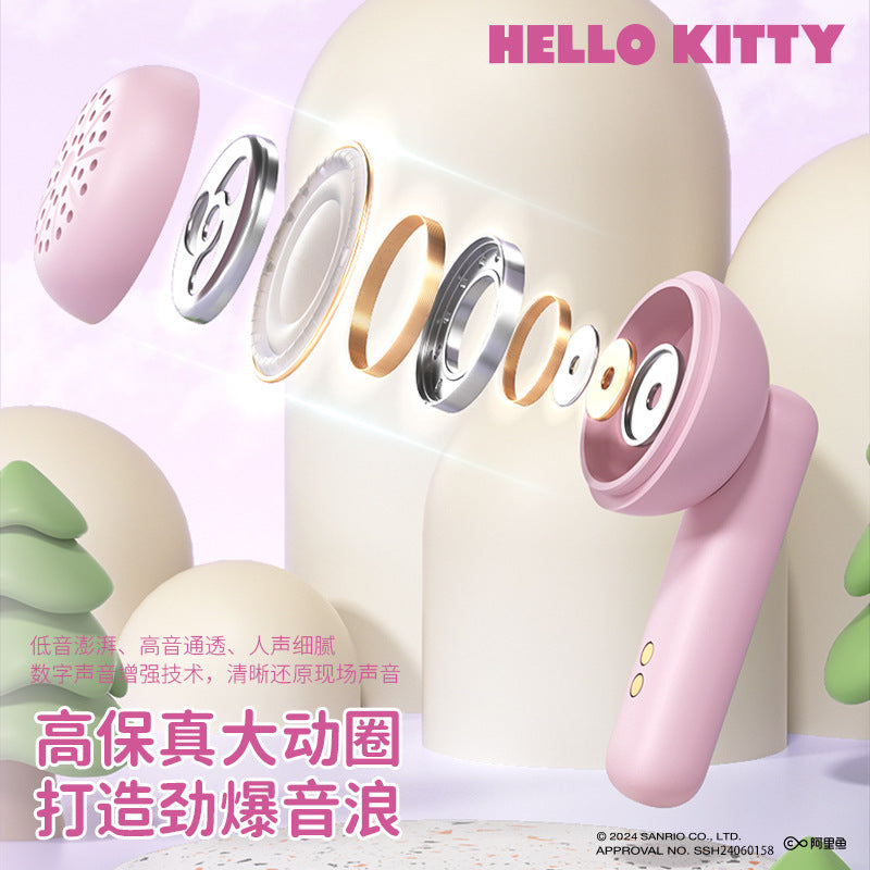 π§ Sanrio Cartoon Wireless Bluetooth Earphones β Cute, Comfy & Long-lasting!