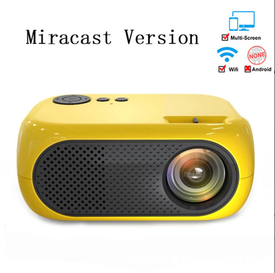 M24 LED Portable Mini Projector – HD 1080p Home Theater & Gaming Companion