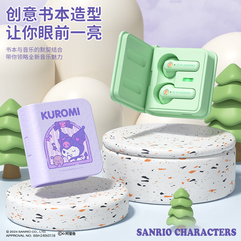 π§ Sanrio Cartoon Wireless Bluetooth Earphones β Cute, Comfy & Long-lasting!