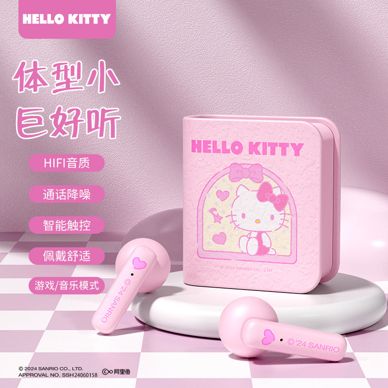 π§ Sanrio Cartoon Wireless Bluetooth Earphones β Cute, Comfy & Long-lasting!