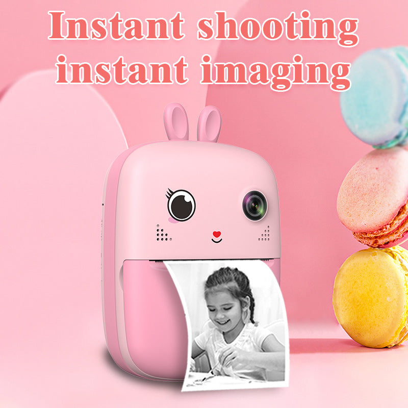 Children's Instant Print Camera – Fun Photo & Print Toy with Games