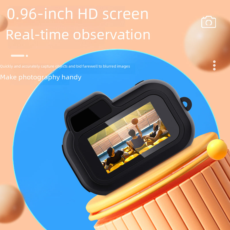 1080 P retro Camera | Capture Life's Fun Moments | Compact HD Camera for Students & Young Creators