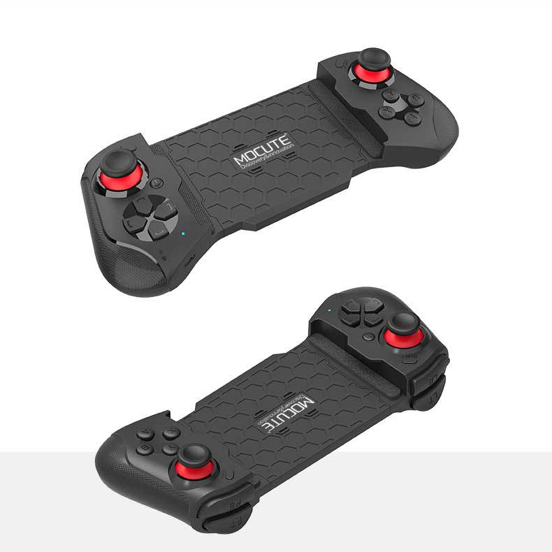 Mocute 060 Stretch Double Rocker Wireless Bluetooth Gamepad – Compatible with Android & iOS Devices (13-4" Phones)