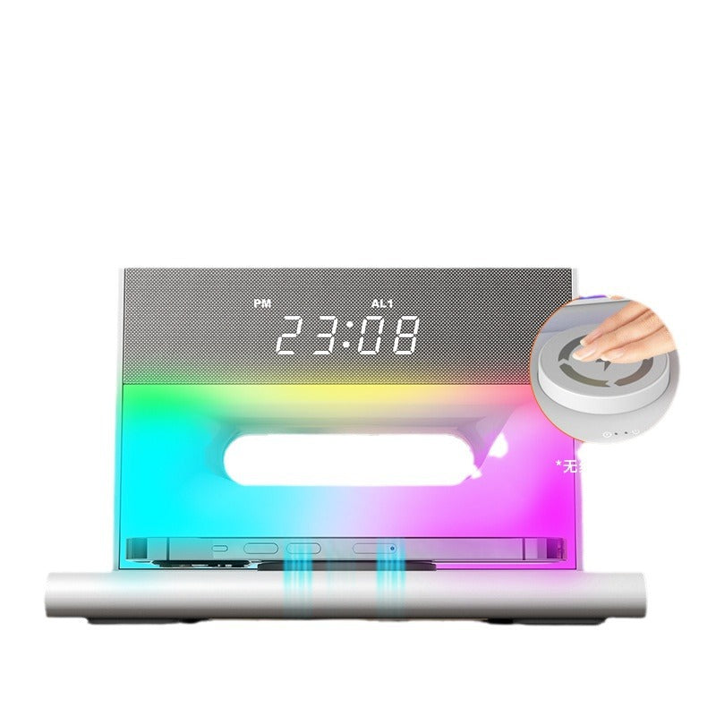 ๐ Multi-Function Wireless Charger & Bluetooth Speaker Lamp โ Your All-in-One Solution!