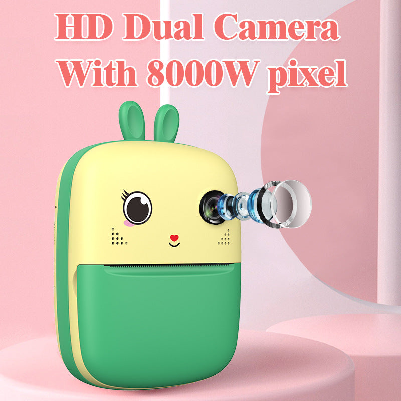 Children's Instant Print Camera – Fun Photo & Print Toy with Games