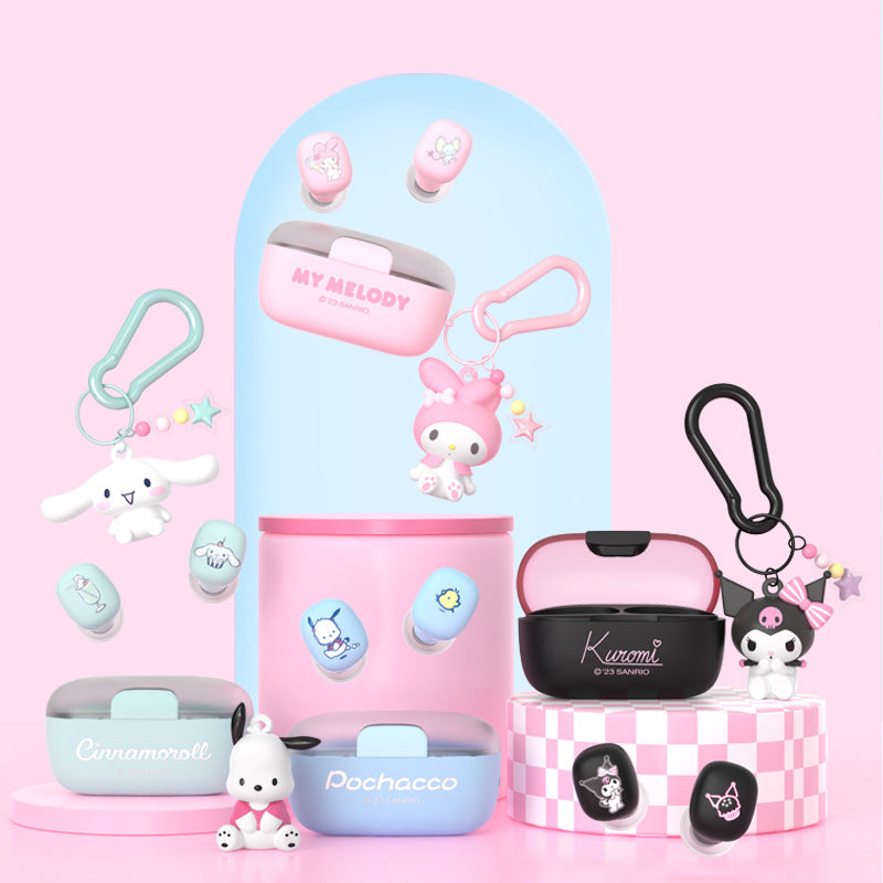 🎧 Sanrio Wireless Bluetooth Headset – Cute, Comfortable & Noise-Canceling!