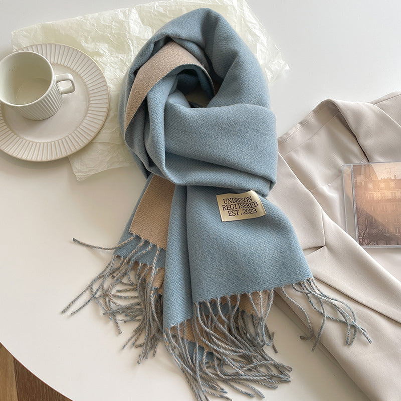 Soft artificial Cashmere Scarf | Elegant and Cozy for Any Occasion| Women's Winter collection