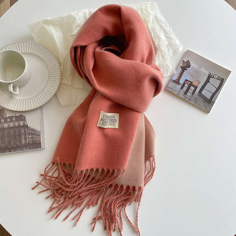 Soft artificial Cashmere Scarf | Elegant and Cozy for Any Occasion| Women's Winter collection