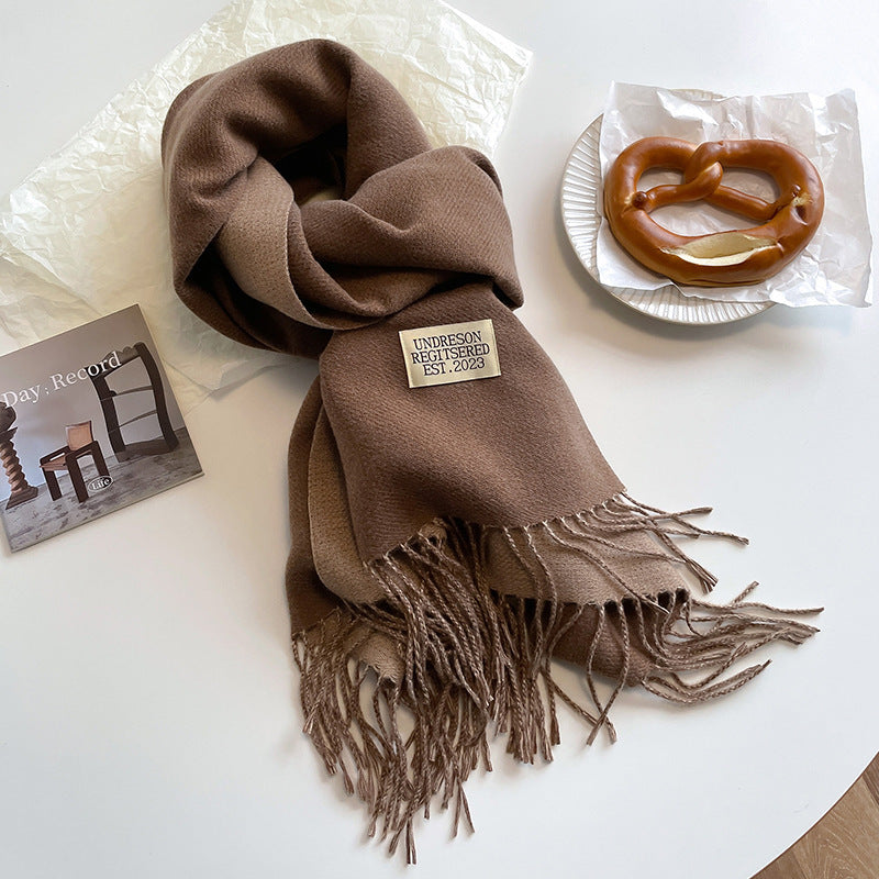 Soft artificial Cashmere Scarf | Elegant and Cozy for Any Occasion| Women's Winter collection