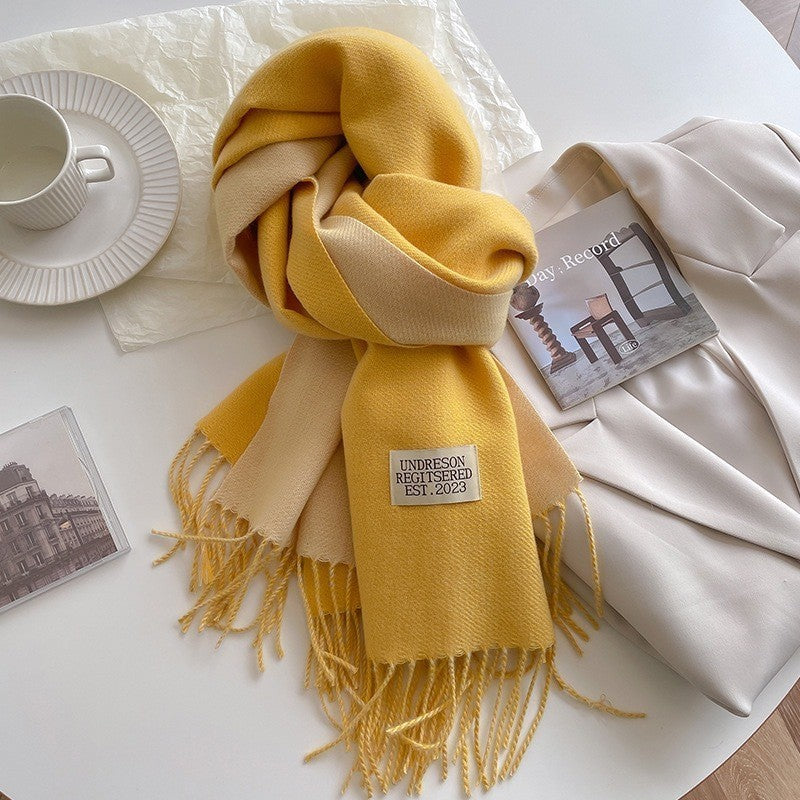 Soft artificial Cashmere Scarf | Elegant and Cozy for Any Occasion| Women's Winter collection