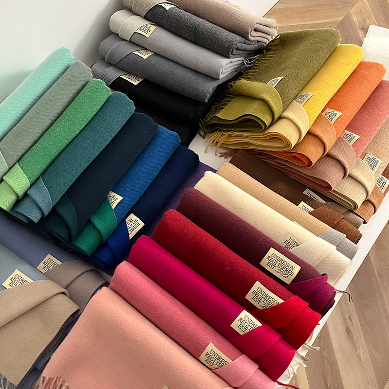 Soft artificial Cashmere Scarf | Elegant and Cozy for Any Occasion| Women's Winter collection