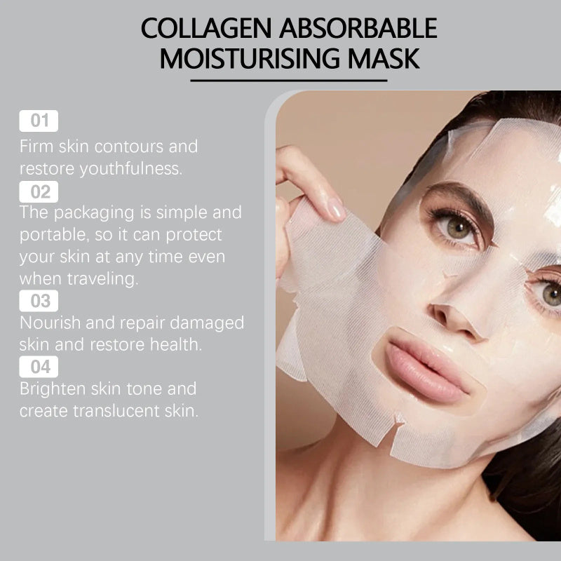 Bio Collagen Deep Hydration Face Mask – Overnight Moisturizing & Anti-Aging Care