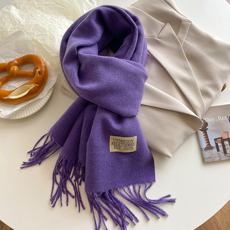 Soft artificial Cashmere Scarf | Elegant and Cozy for Any Occasion| Women's Winter collection