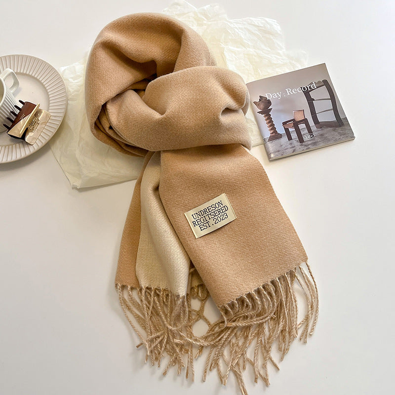 Soft artificial Cashmere Scarf | Elegant and Cozy for Any Occasion| Women's Winter collection