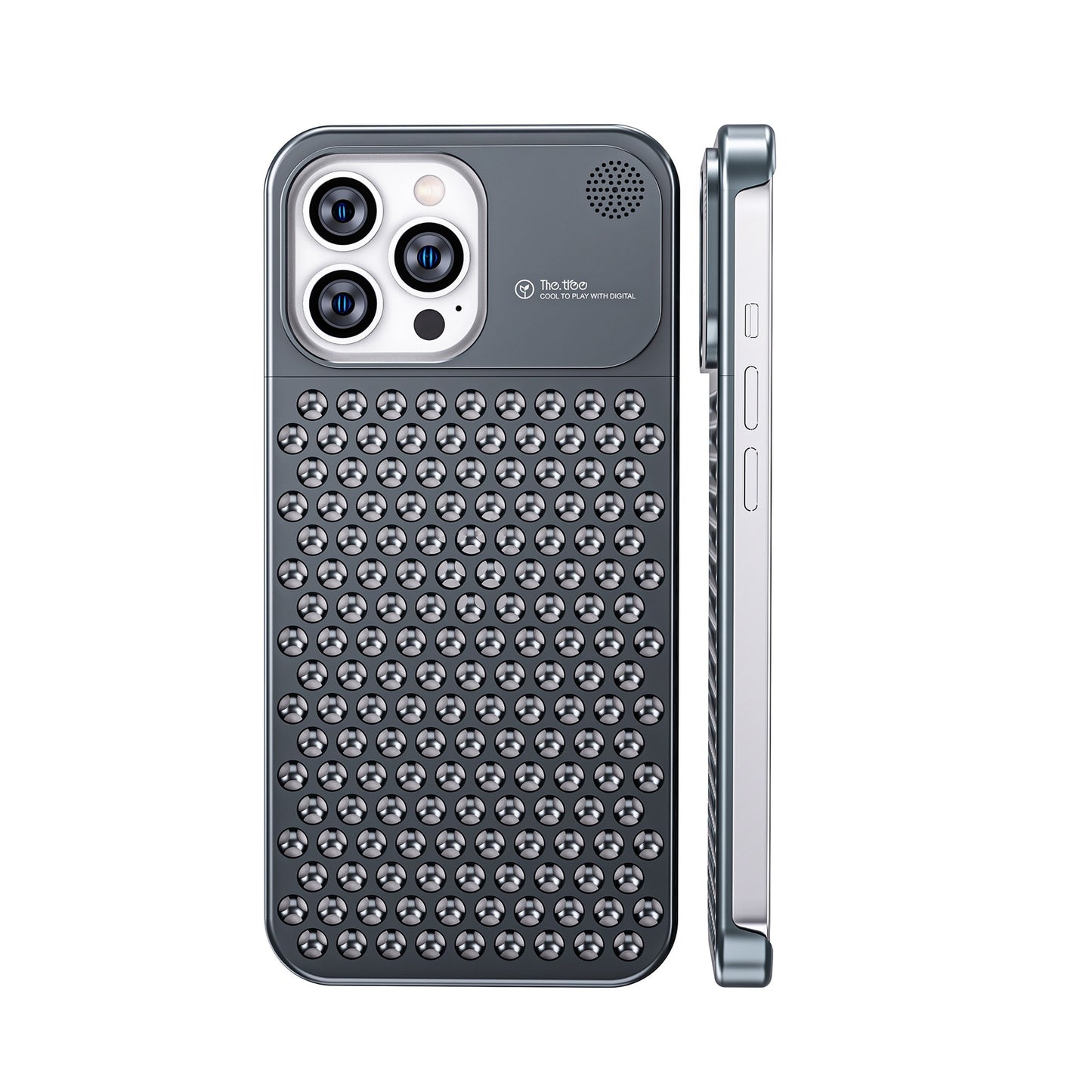 Aromatherapy Aluminum Alloy Phone Case: Ultra-Thin Protection with Cooling &amp; Scent Therapy