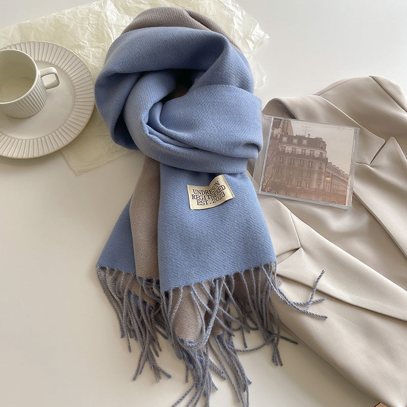 Soft artificial Cashmere Scarf  | Elegant and Cozy for Any Occasion| Women's Winter collection