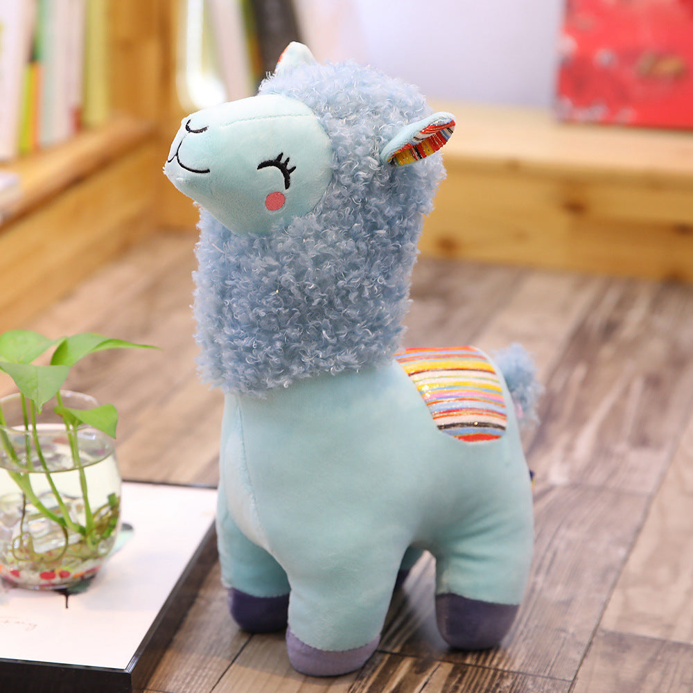 Cute Alpaca Llama Plush Dolls - Soft and Huggable Animal Stuffed Toy - Perfect for All Ages