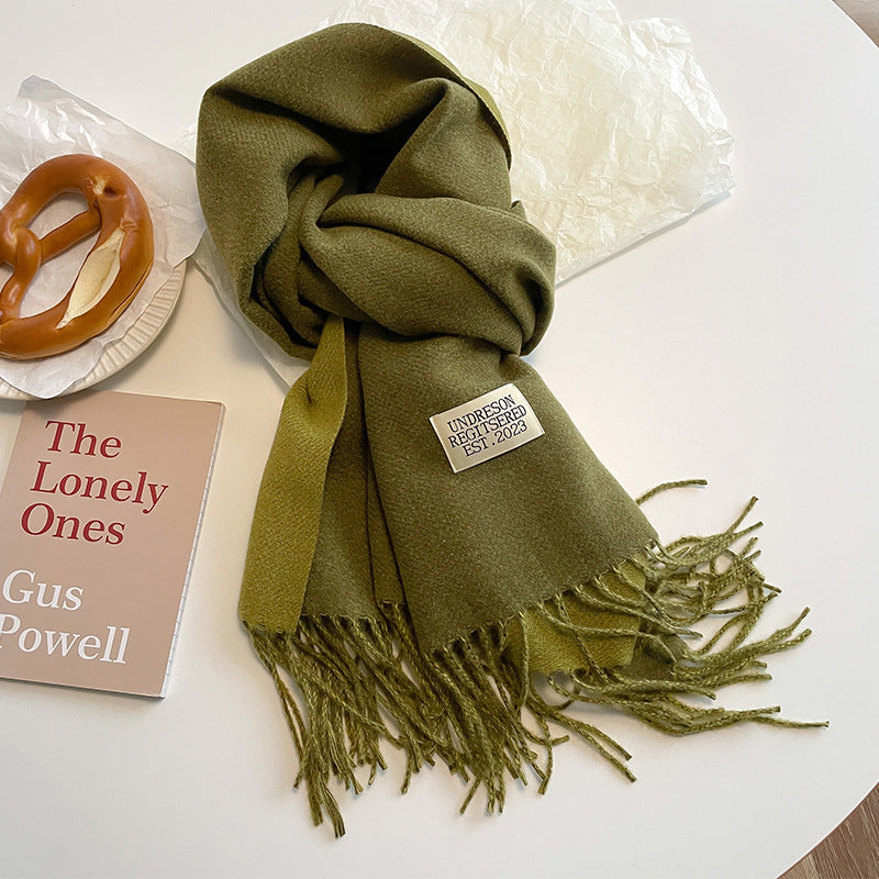 Soft artificial Cashmere Scarf  | Elegant and Cozy for Any Occasion| Women's Winter collection