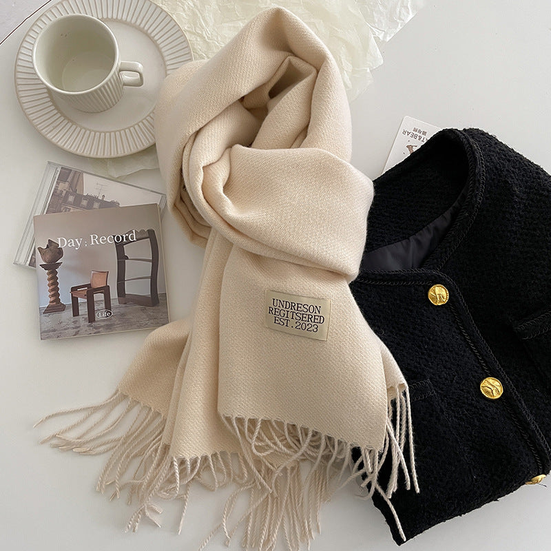 Soft artificial Cashmere Scarf  | Elegant and Cozy for Any Occasion| Women's Winter collection