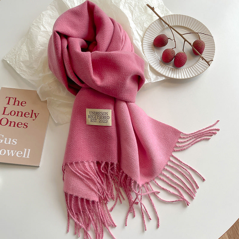 Soft artificial Cashmere Scarf  | Elegant and Cozy for Any Occasion| Women's Winter collection