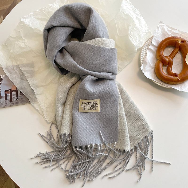 Soft artificial Cashmere Scarf  | Elegant and Cozy for Any Occasion| Women's Winter collection