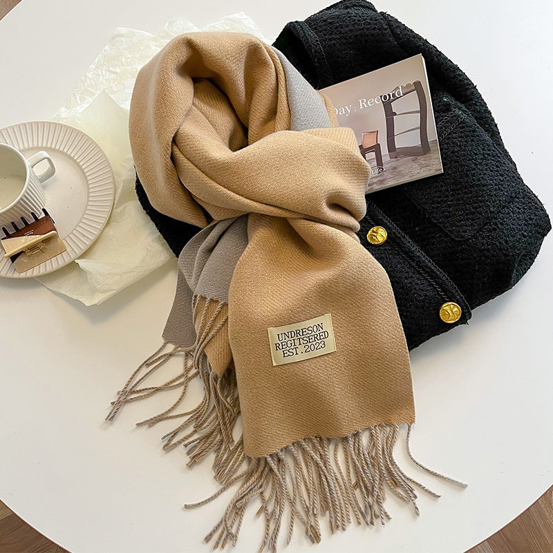 Soft artificial Cashmere Scarf  | Elegant and Cozy for Any Occasion| Women's Winter collection