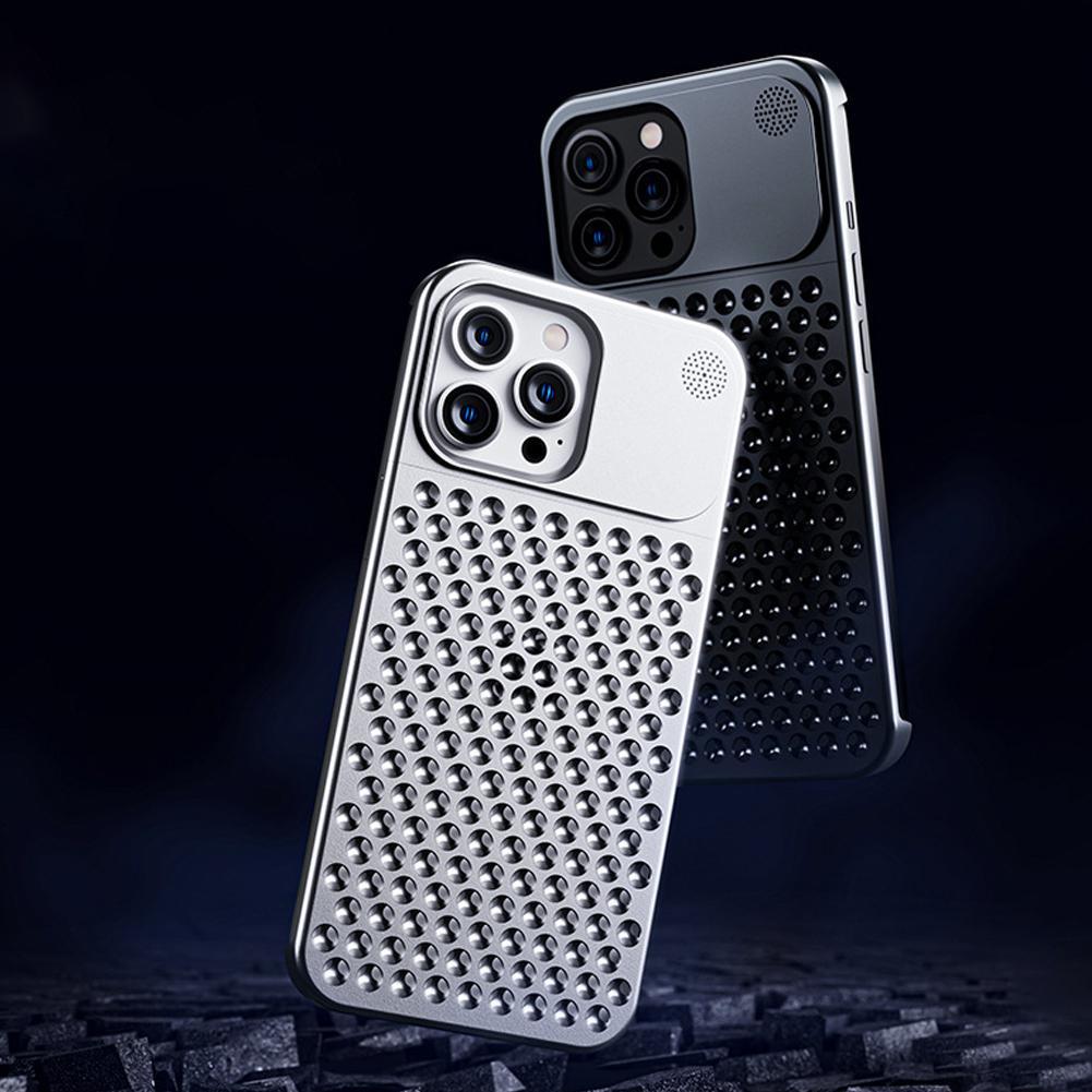 Aromatherapy Aluminum Alloy Phone Case: Ultra-Thin Protection with Cooling &amp; Scent Therapy