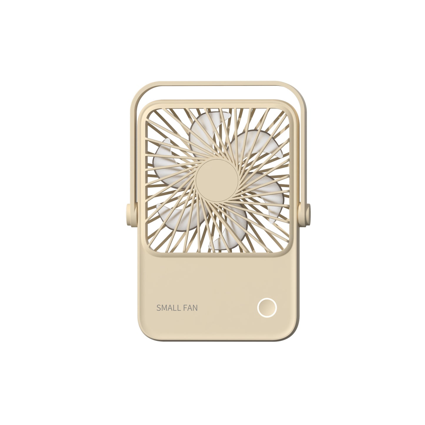 Compact Folding Fan with Digital Display – Versatile USB-Powered Mini Fan for Home and Office