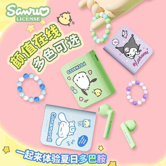 🎧 Genuine Sanrio Wireless Bluetooth Earbuds – Style Meets Sound