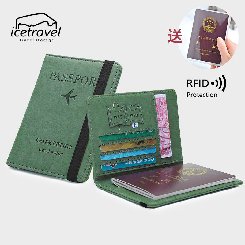 RFID-Blocking Travel Passport Holder – Secure Anti-Theft Storage Bag